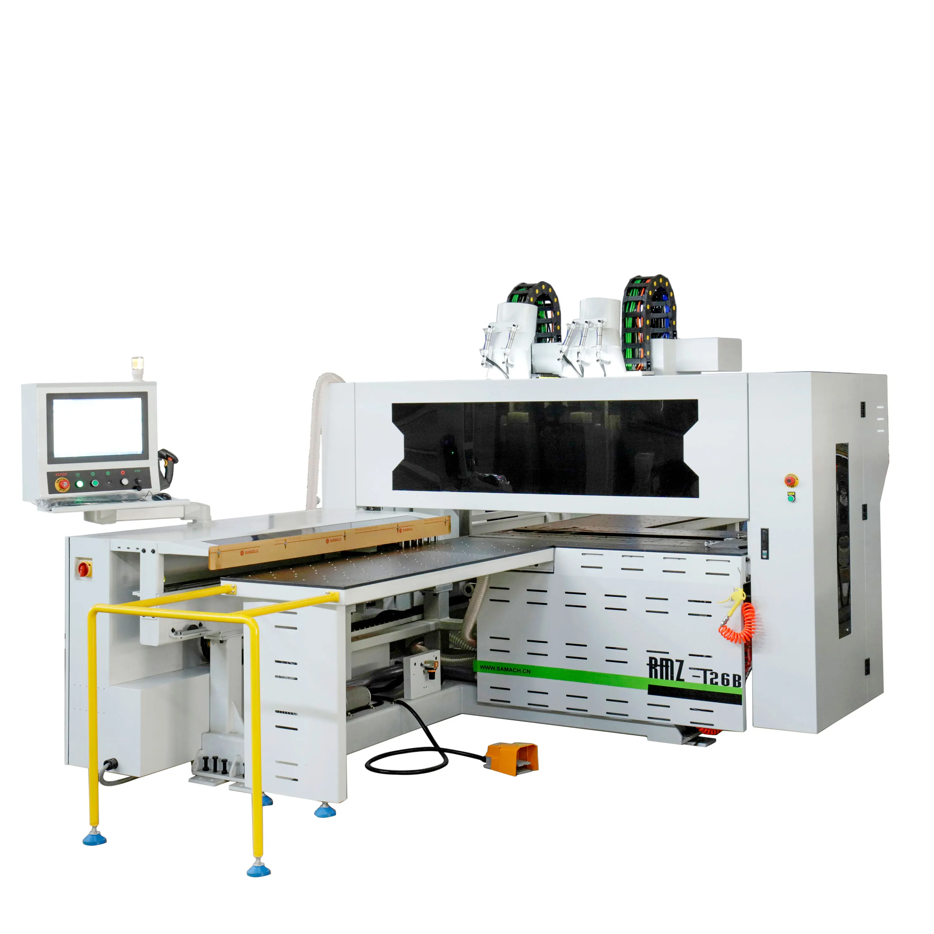 SAMACH High Productivity Panel Cabinet 6 Side Boring Hole Drilling