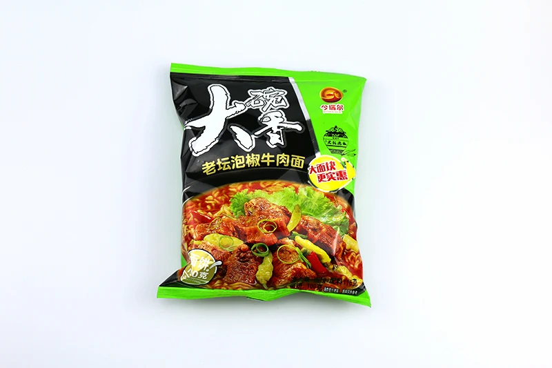 OEM производитель тушеный говяжий вкус Высокое качество Лапша Быстрого Приготовления готов к