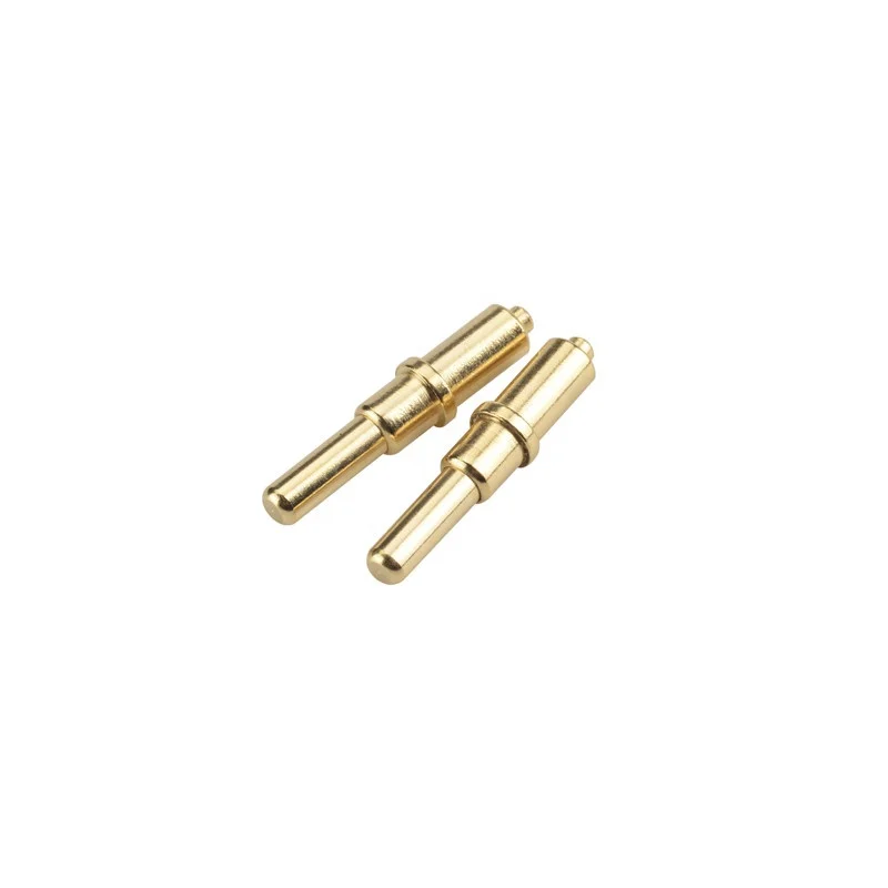 High Current Custom Strong Spring Needle Lithium Battery Gold Plated Crown Spring Hole Pogo Pin Connector