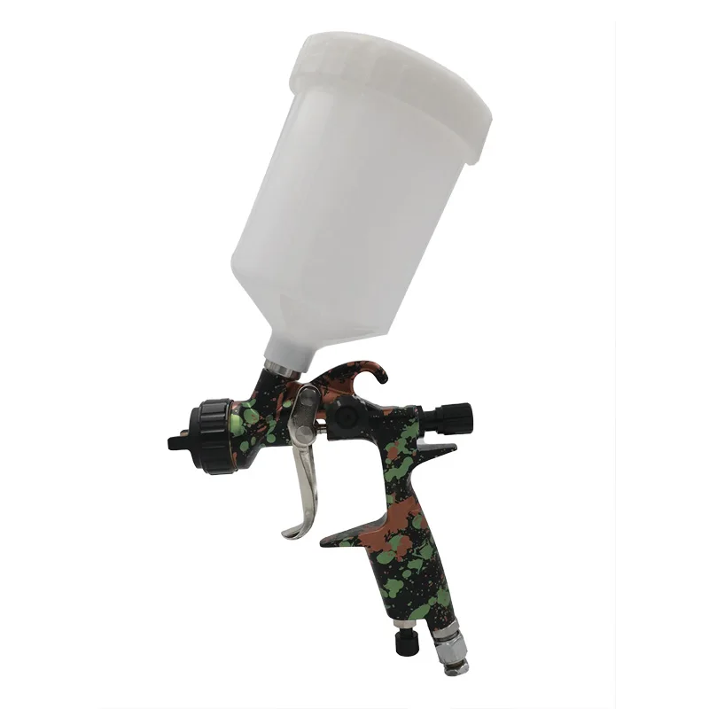 
Multi-functional repairable sprayable pneumatic spray gun with Metal Swivel Cup or Plastic Swivel Cup 