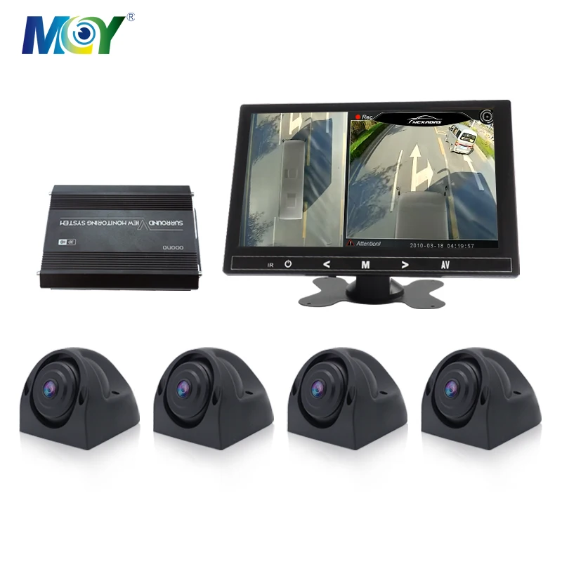 MCY Waterproof 1080P 3D 360 Degree All Around View Bird View System Car Security Camera AHD For Truck
