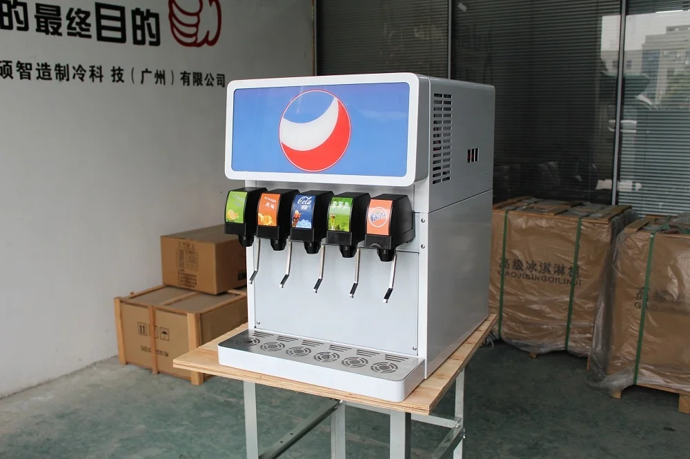 High Quality Soda Beverage Dispenser / Glass Beverage Dispenser / Pepsi Soda Fountain Dispenser Machine For Sale