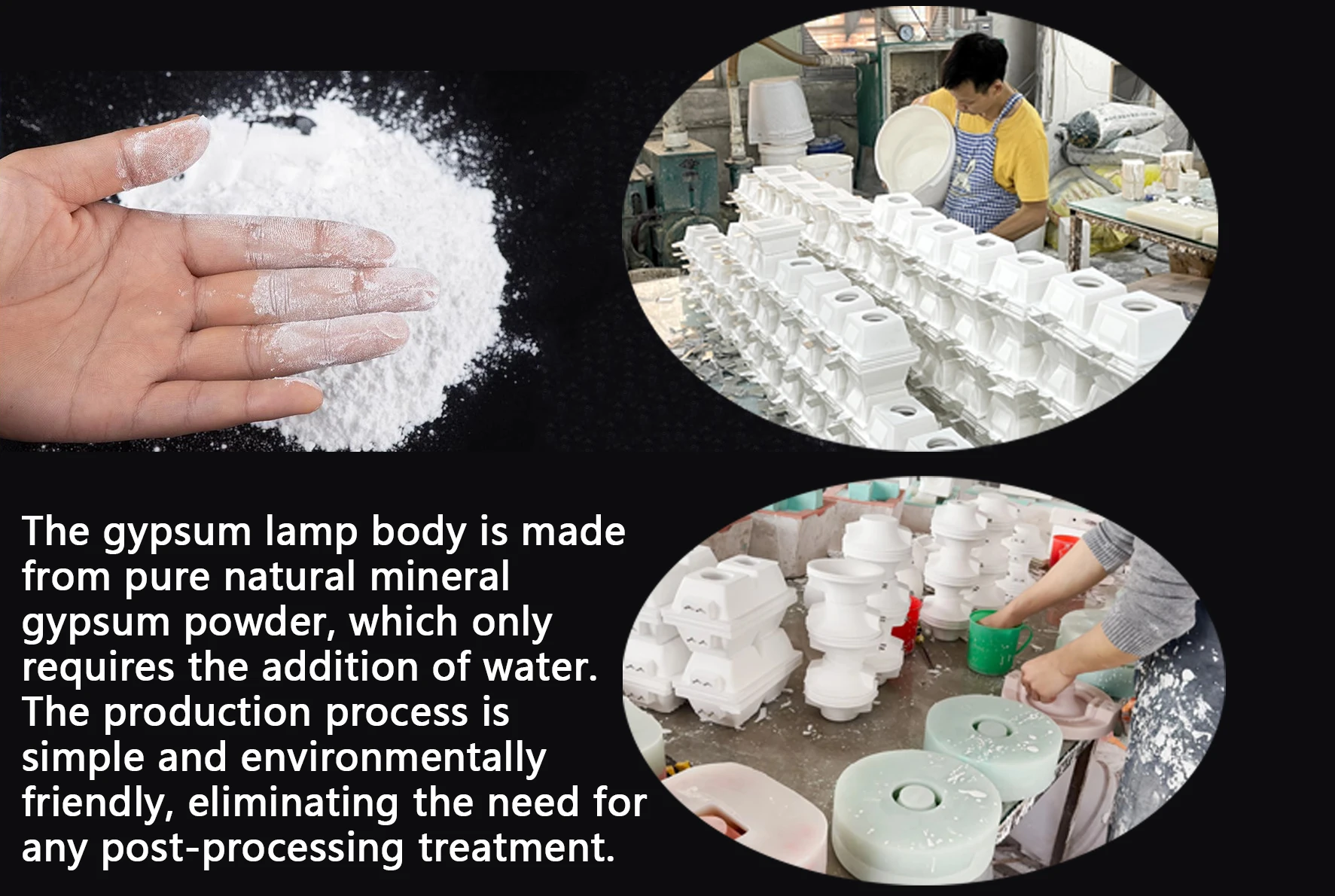 No Defoaming Agent 8.5 Mpa Plaster Powder Clone Aroma Coefficient Stable Size Painting Gypsum High Whiteness Gypsum Powder Art