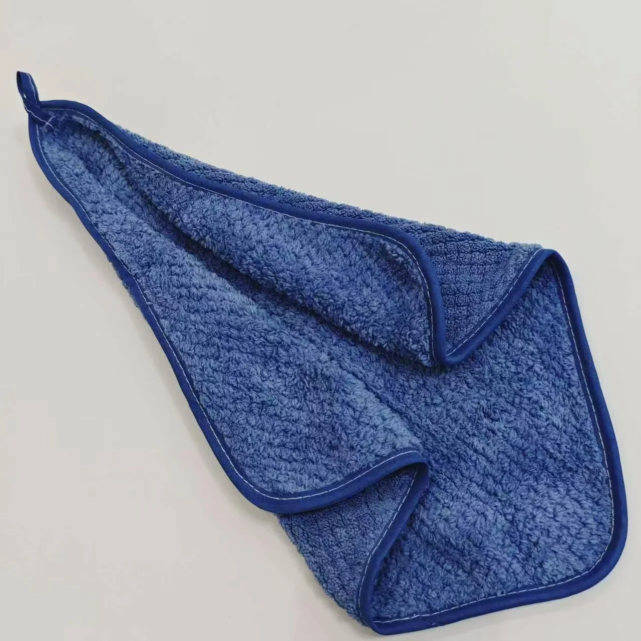 ShaoXing Wholesale customized15% T 85% Nishiki  Terry cloth (blue) 280gsm Length 31cm * width 29cm tricot fabric