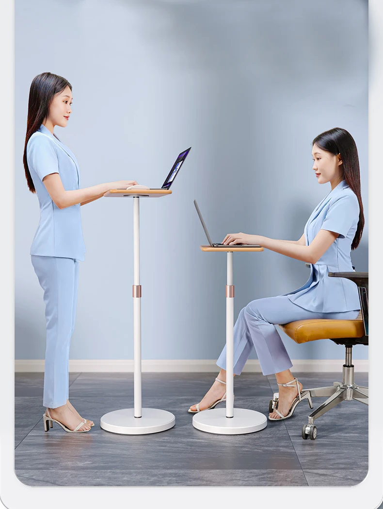 XP-01 700-1200mm Metal Multifunction projector Laptop Floor Stand Holder Height Adjustable white black big round base stand sit