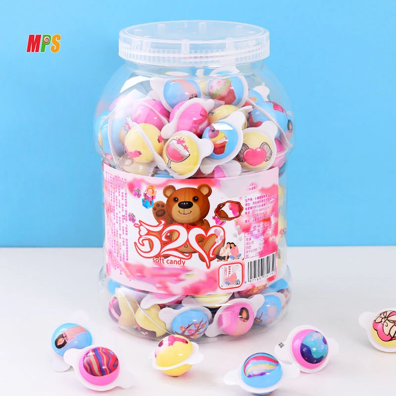 Premium Vodka Planet Gummi Japan Candy Alcohol Infused Earth Gummy with Fruity Liquid Center