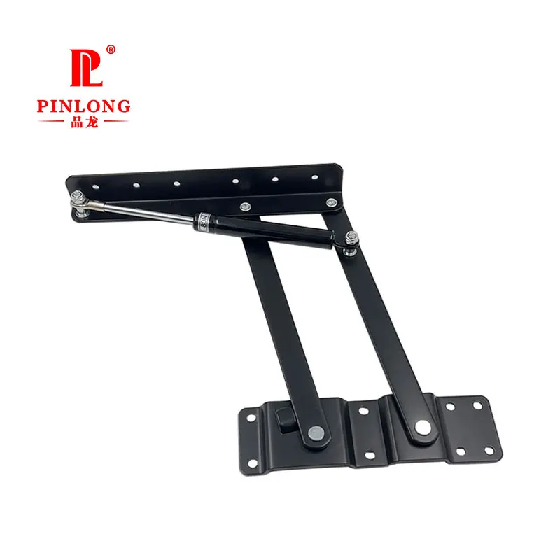 Pinlong Furniture Accessories Furniture Hardware Lift Up Spring Coffee Table Hinge Folding Table Mechanism