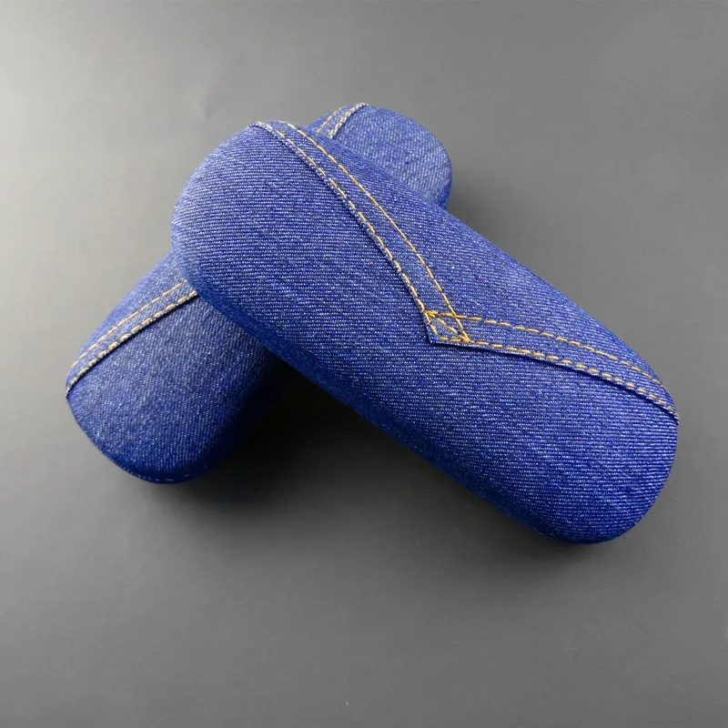 Spot eyewear case box spectacle case plain color optional pattern custom logo eyewear shield cases wholesale