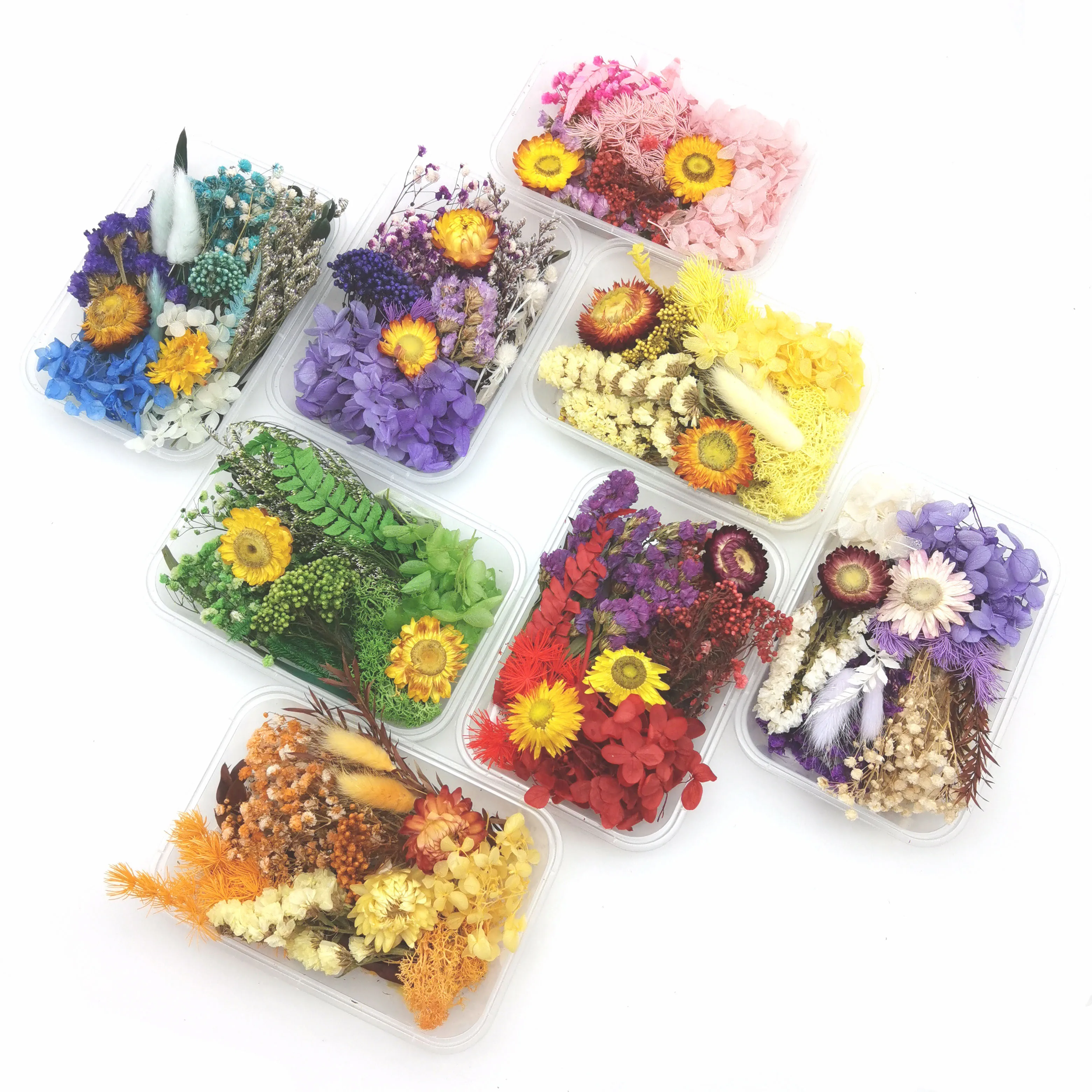 Заводская поставка сухие цветы для смолы ручная работа натуральные babysbreath