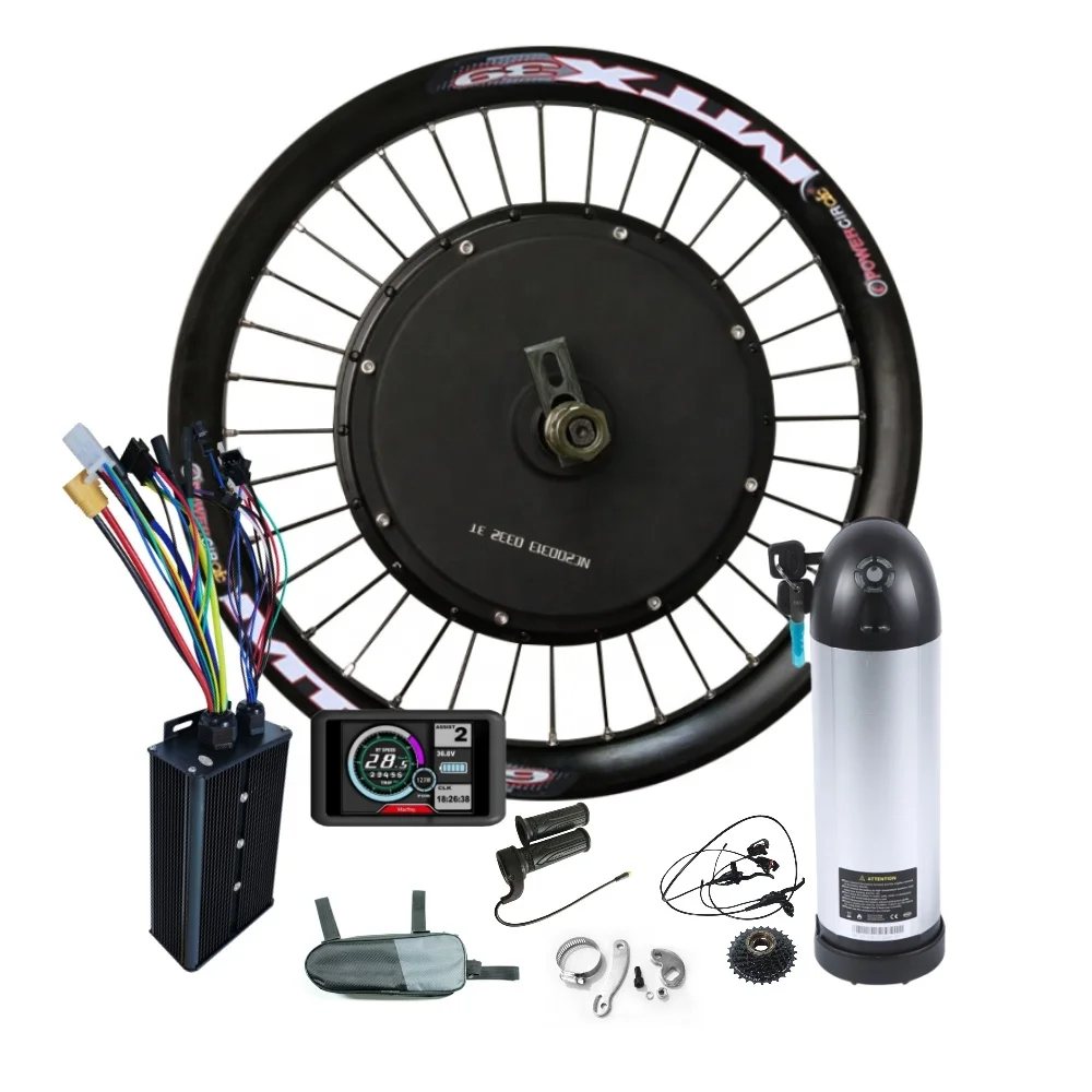Мощный двигатель bldc DIY 48V 72v 3000W 5000W enduro e комплект для преобразования велосипеда 7 скоростей MTX электрический велосипед
