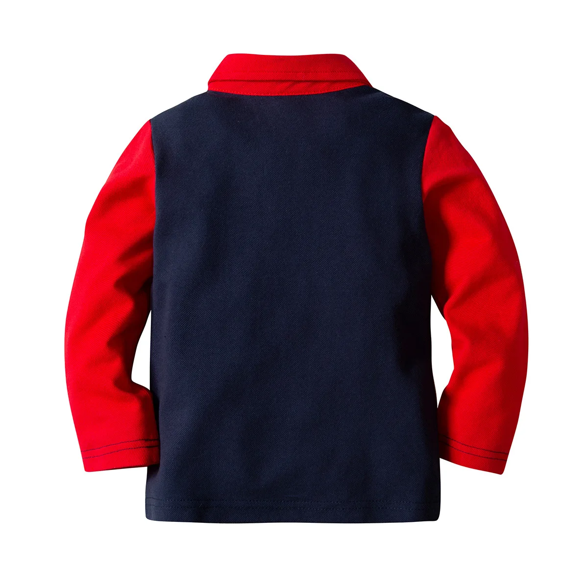 19B438  Children Wholesale Manufacturer Direct Selling England Style 2 pcs Boys 100% Cotton Boy Clothes Set Daily Wear