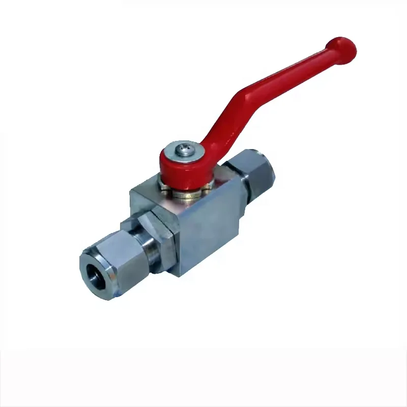 Stainless steel ultra-high pressure instrument female thread ball valve BKH MKH Series High Pressure Ball Valve