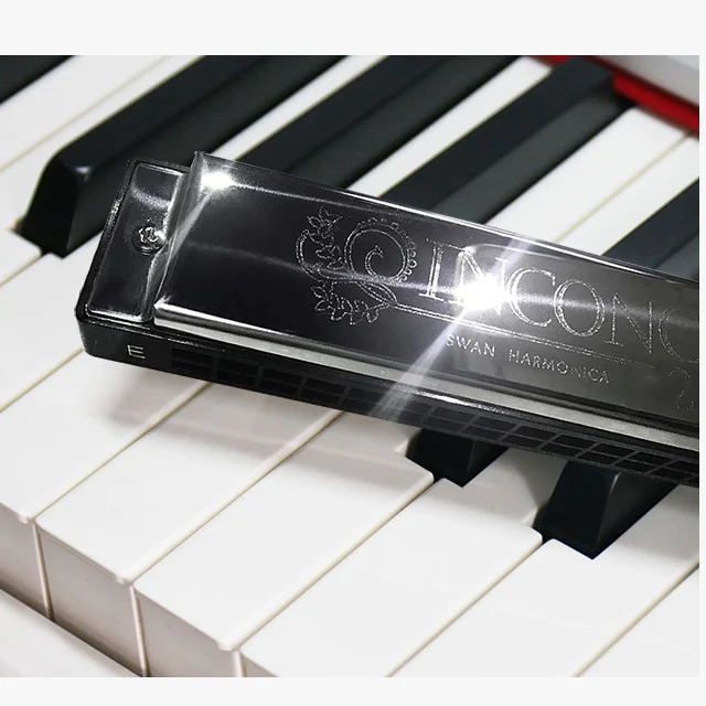
Swan SW24-7T 24 Hole 7-Tune Set-Packing Harmonica Gift Box 