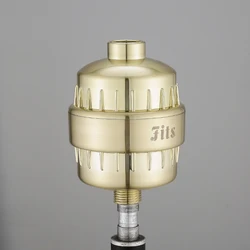 Wholesale ABS household shower filter 15 grade showerhead filter for hard water