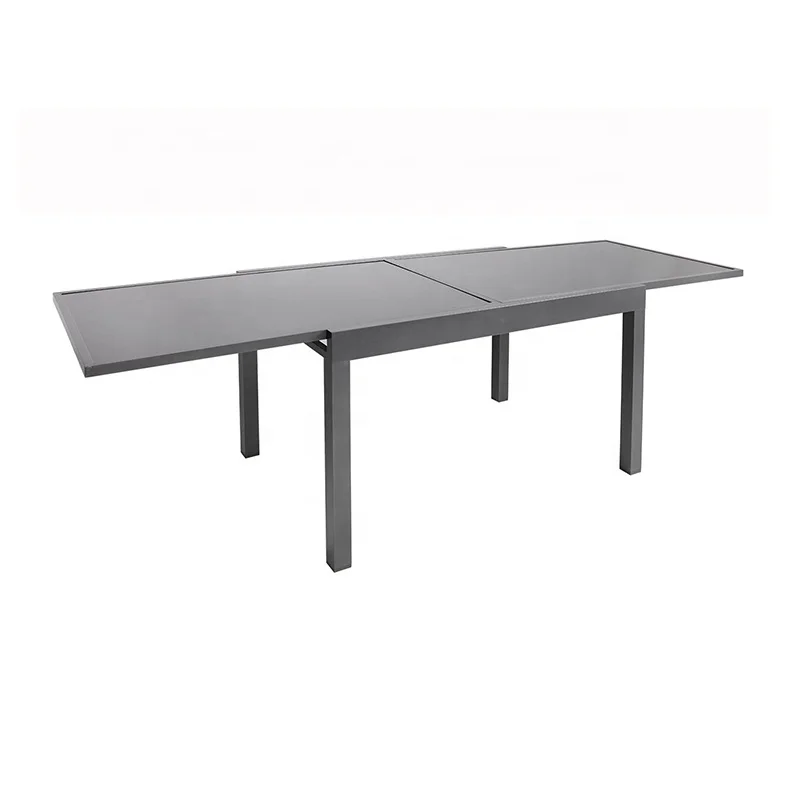 OUTDOOR GARDEN 135CM TO 270CM ALUMINUM EXTENSION TABLE