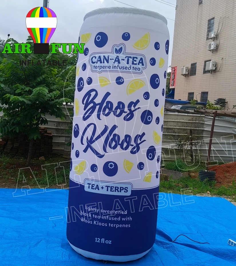 AIRFUN High Quality Inflatable Advertising Bottle Giant Inflatable Juice/Milk/ Beer/ Wine Bottle