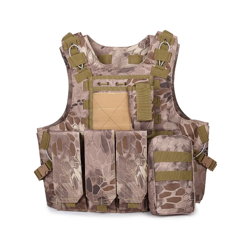 Wholesale  Outdoor Quick Release Military Equipment Tactical Military Vest Airsoft Vest for Men