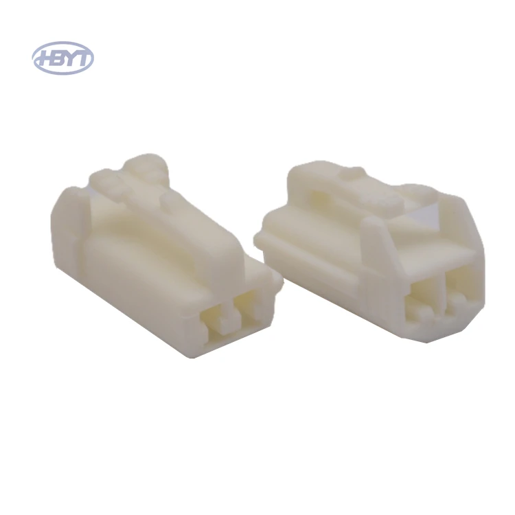 car electrical connector high voltage binding terminal hv battery connector 2 pin terminal block plastic sheathed connector