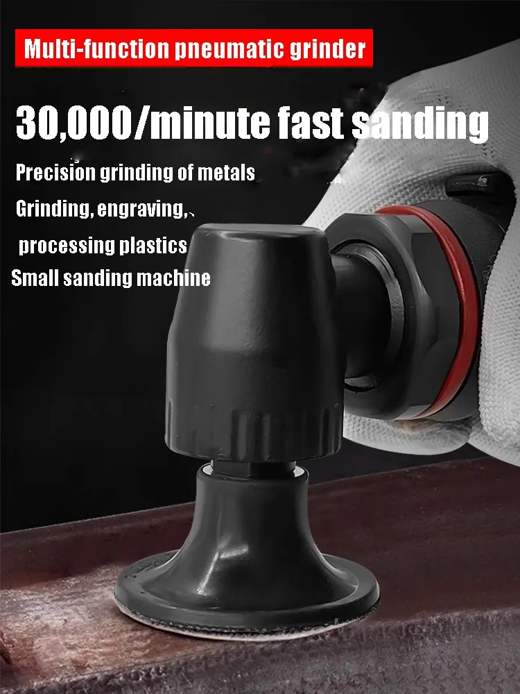 2 inch 3 inch pneumatic grinder polisher small handheld waxer sandpaper air grinder dry grinder UHD-1235