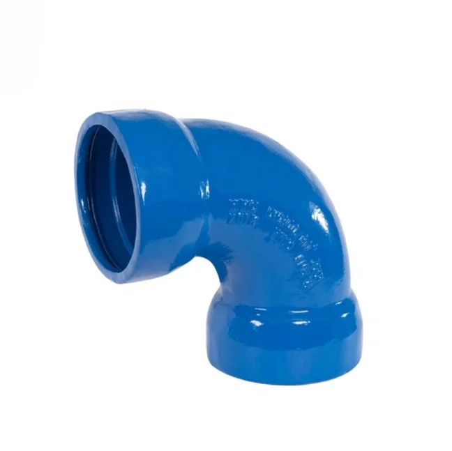 Ductile  iron pipe fittings elbow 90 degree