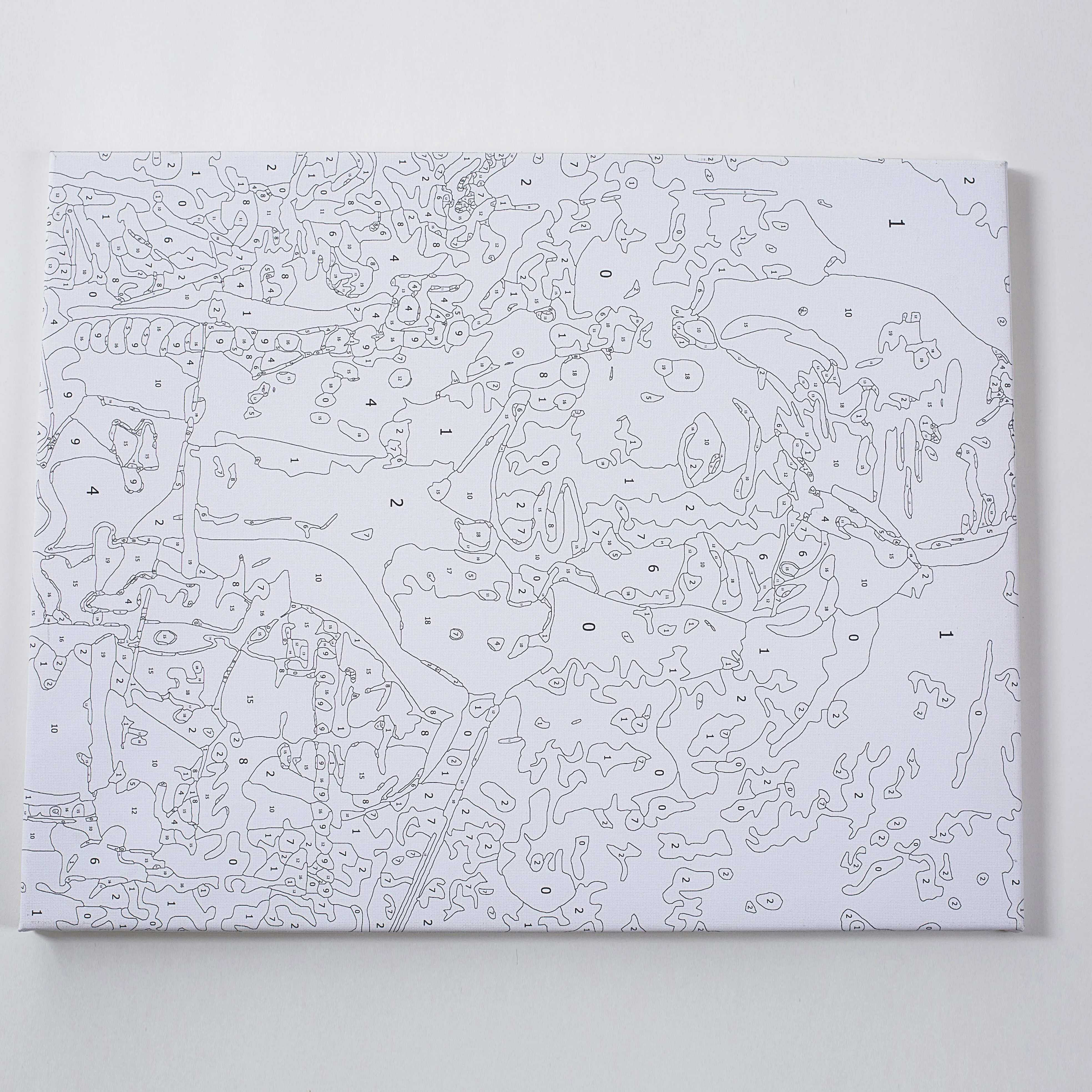 Portrait Diy Numbers Painting Modern Wall Art Picture Kids Paint With Numbers Unique Gift For Home Decor Art