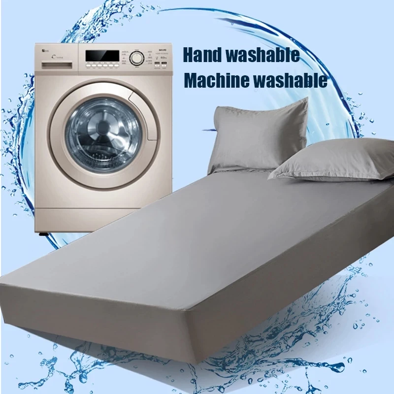 Водонепроницаемое покрывало для кровати пылезащитный противообрастающий Матрас протектор шлифовальный дышащий покрывало на матрас для кровати защита 160x200 см