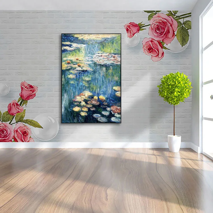 Canvas Wall Art Landscape Picture Nature Abstract Painting Artwork Framed for Home Office Living Room Bedroom Wall Decor