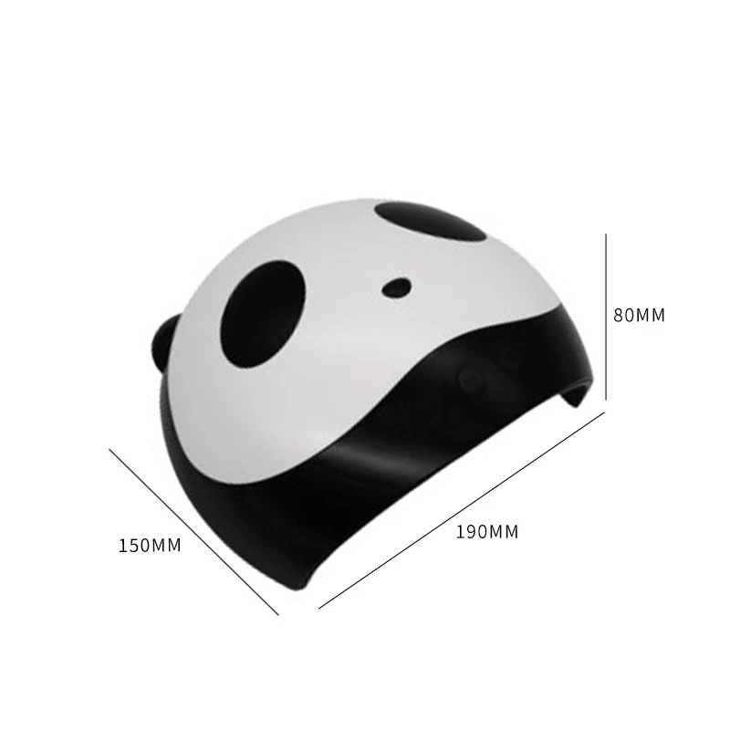 The cute panda style 36w quick-drying gel polish nail uv led lamp for nails