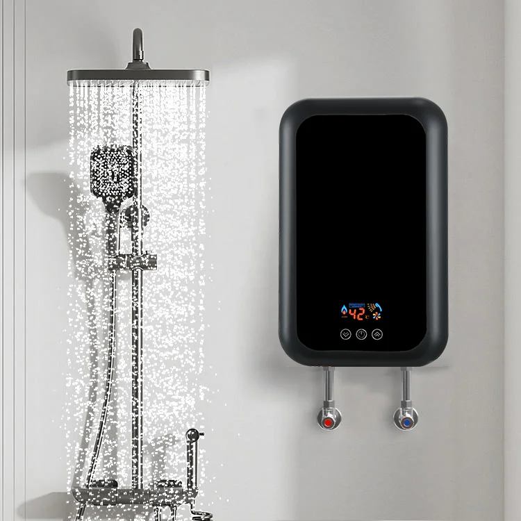 Quick heating Energy Save Tankless Water Heater Bathroom use  Geyser Instant Electric Water Heater  for shower