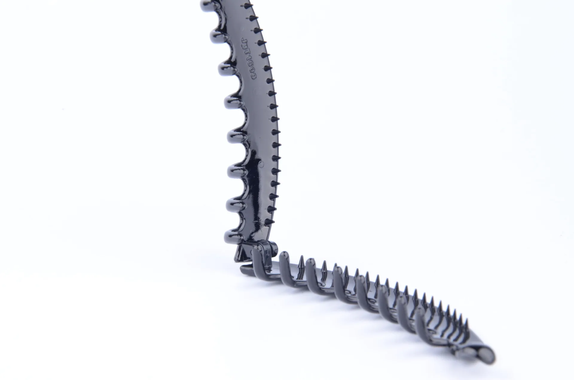 BELLEWORLD 2021 Korean style factory new fashion hair accessories clip women girls black banana hair clips  holder