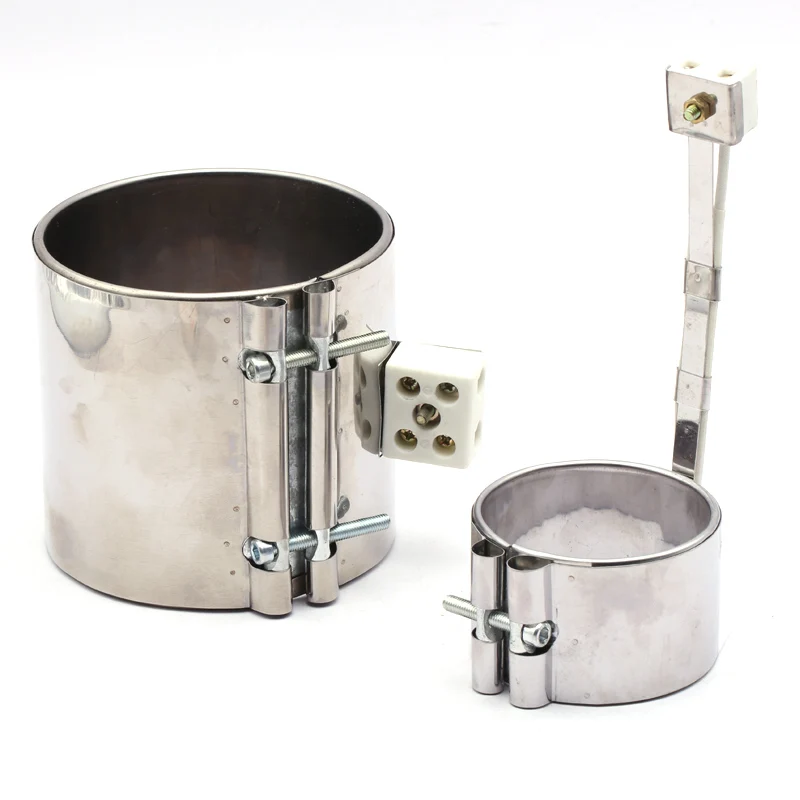 High Temperature Electric Coil Heating Element Extruder Barrel Mica Band Heater