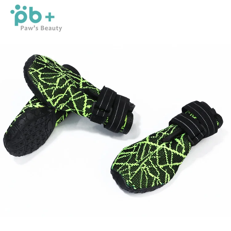 wholesale comfortable waterproof rubber grooming pet dog shoes