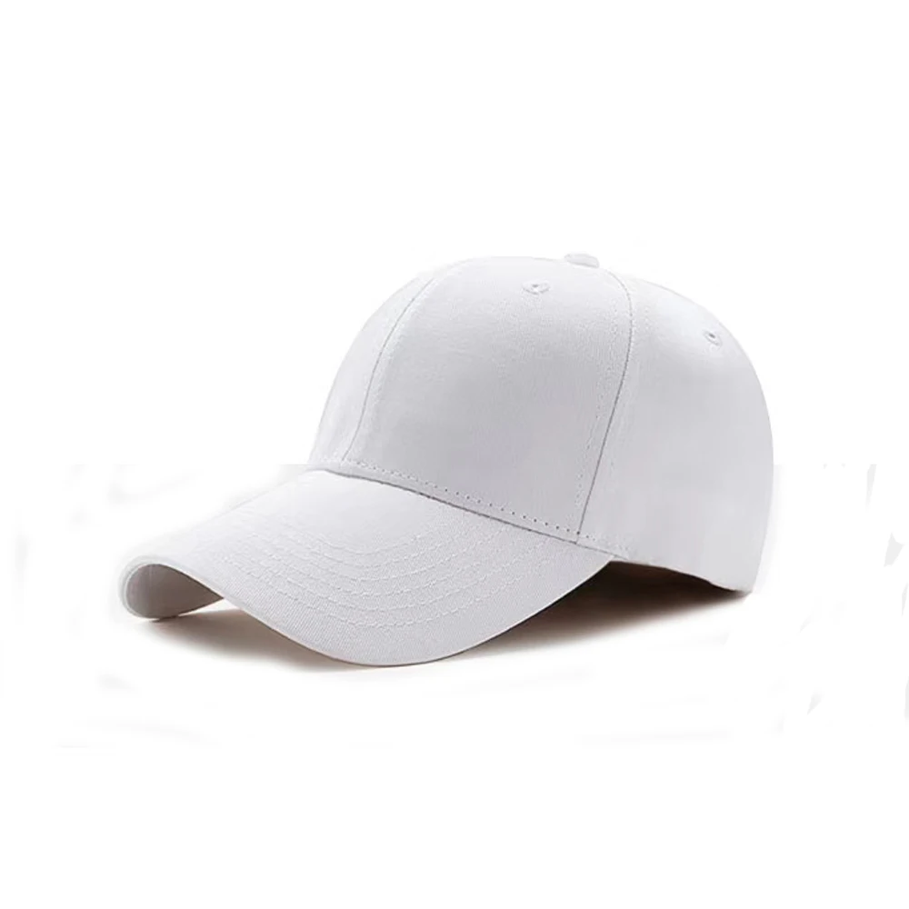 Wholesale Fashion Custom 6 Panel Youth Children Kids Baseball Cap Casual Sun Cap Adjustable Cotton Solid Blank Dad Sport Cap