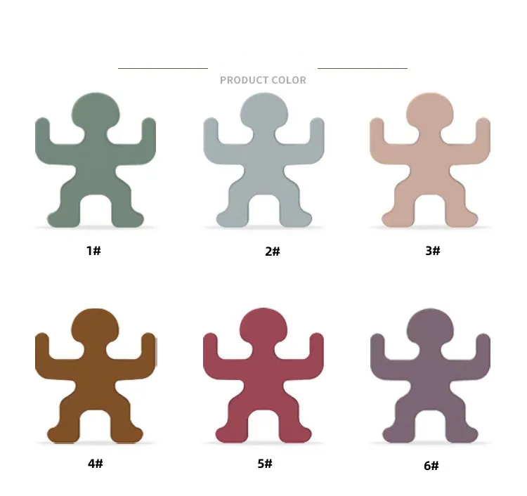 Funny Stacking Toys Set Food Grade Silicone Stacking Puzzle Building Blocks teething chew toy silicone baby teether