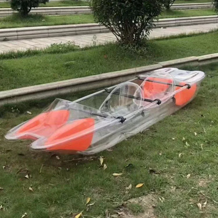 2023 Newest  two-person transparent kayak