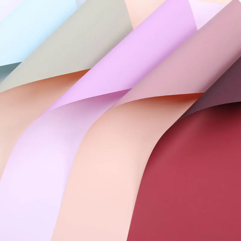 Economical Custom Design Factory Manufacture Various Tissue Flower Wrapping Paper