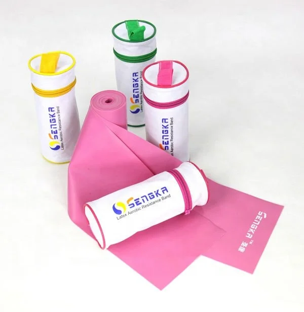 Best Price Resistance Household Yoga stretch Fitness Elastic Exercise Flat bands