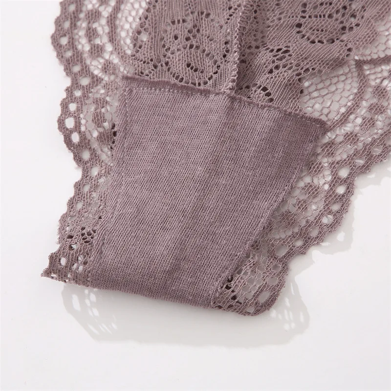 FF3124 See Through Seamless Sexy Underwear Lingerie Womens Thongs Panties Cheeky Briefs Bikini Hipster Lace Thong and G String