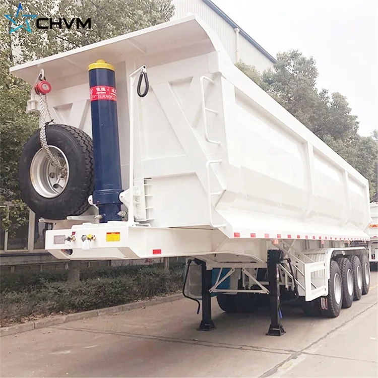 50 тонн 60 тонн 80 тонн 3 оси 4 осный тягач самосвал прицепы для продажи