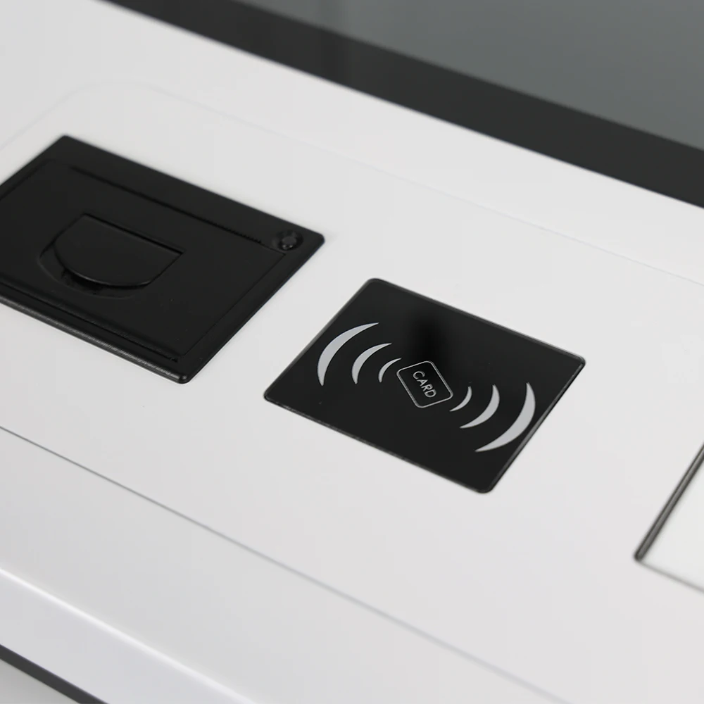 21 5 дюймовый сенсорный экран настольный киоск для самообслуживания все в одном заказе кассовый POS-терминал оплаты ресторана фаст-фуда