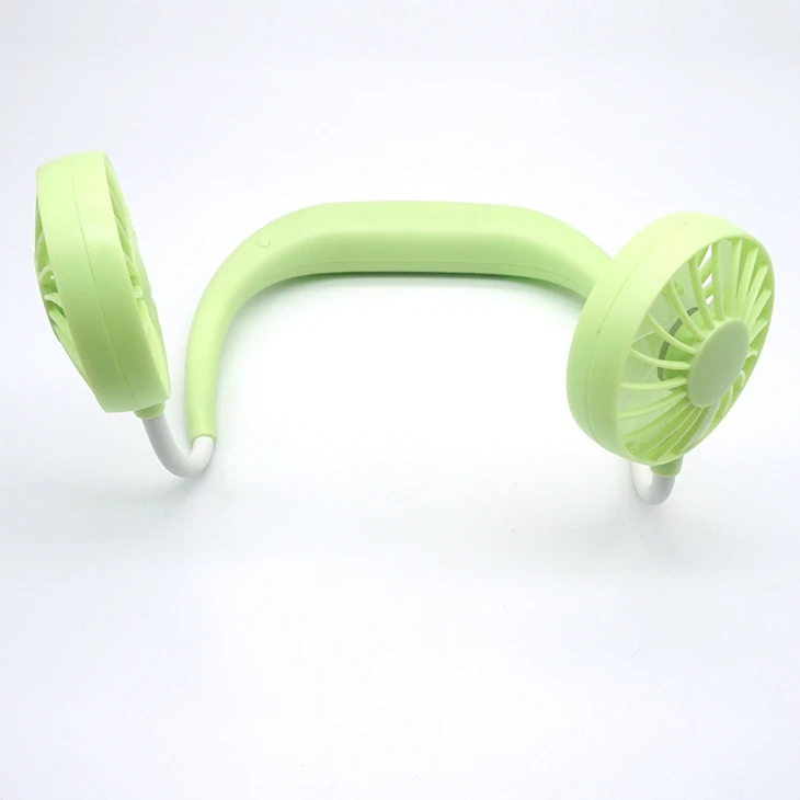 Hands-free Mini Portable USB Rechargeable Outdoor Sports Lazy Hanging Neck Band Portable Fan