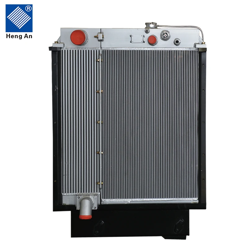 china manufacture Aluminum Core hydraulic oil cooler for jcb