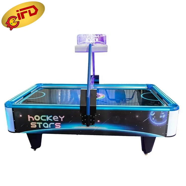 IFOND GAMES 2 Players Classic Sport Air Hockey Game Machine Kids Adults Coin Operated Air Hockey Arcade Table With Electronic Sc