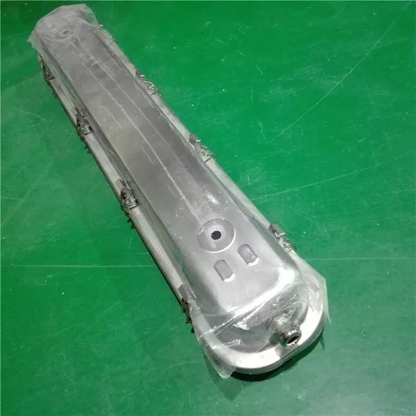 CE Rohs Listed T5 1.2m 1.5m 2 bulbs linkable linear light IP65 IK08 explosion proof lighting fixture