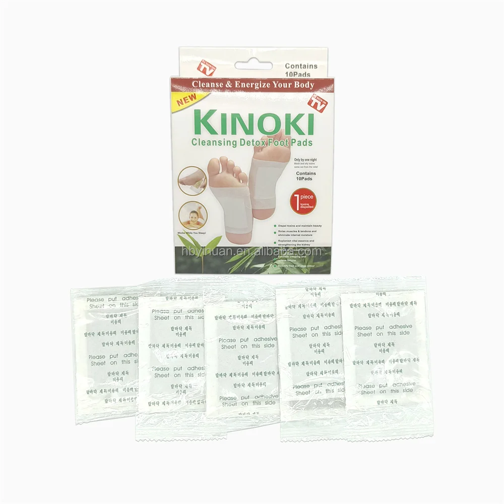 Best Price Custom Deep Cleansing Kinoki Foot Pads Relieve Stress & Improve Sleep Wood Bamboo Detox Foot Pads