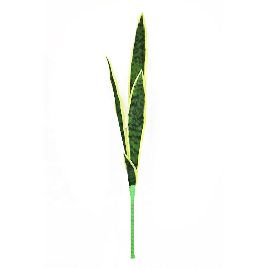 40cm long artificial sansevieria stem for indoor decoration
