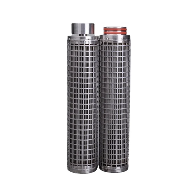 Factory Custom Liquid Gas Filter 1 to 100 Micron Porous Stainless Steel 304 Sintered Metal Filter for Coconut Oil Filtration