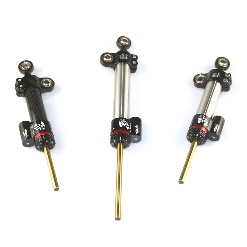 The New Motorcycle Universal stabilizer damper in For KTM DUCATI BMW KAWASAKI YAMAHA SUZUKI HONDA Various models