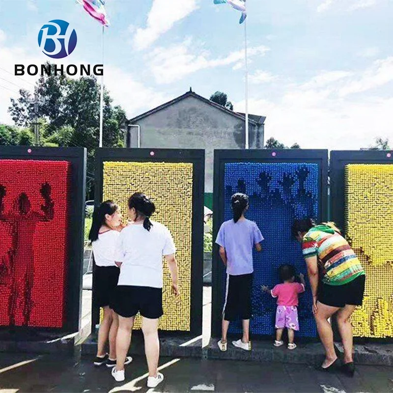 Bonhong Factory Hot Sale Clone Box Pin Wall Sensory Playground Equipment For Amuse