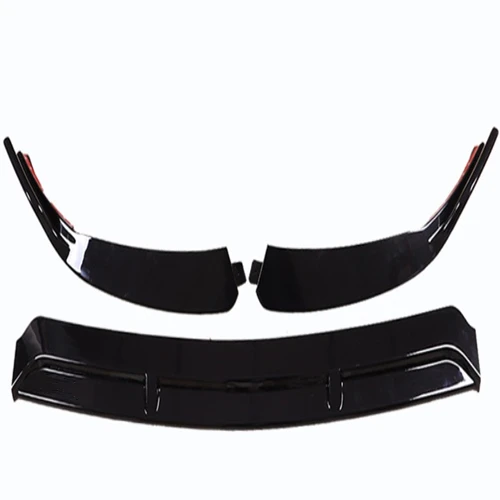 Body Kit Universal Car Front Bumper Lip for Mercedes-Benz Barbus Style